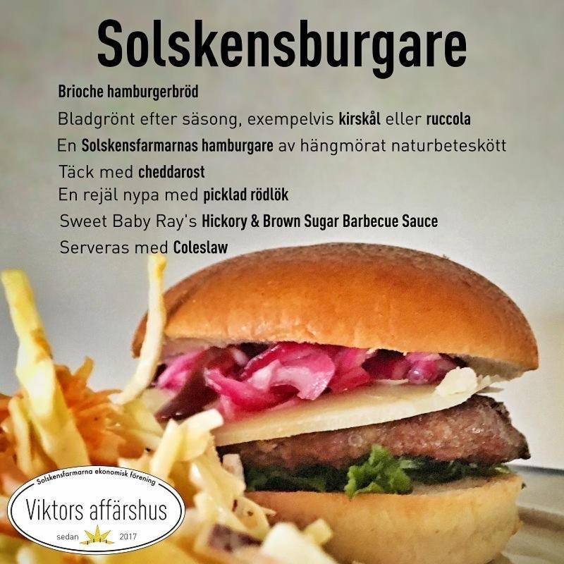 Viktors Affaershus Bed and Breakfast Atran Buitenkant foto